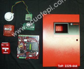 Central Contra Incendio:  >Central Bosch direccionable