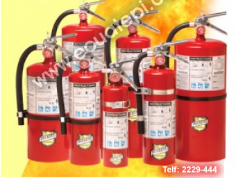 Extintores Portatiles Norteamericanos:  >POLVO QUIMICO SECO